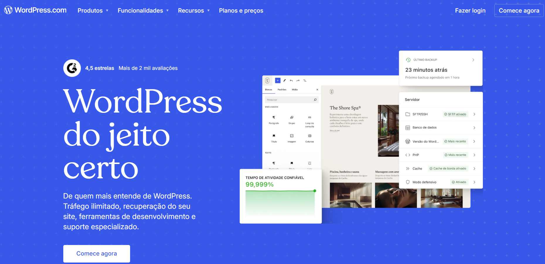 wix ou wordpress - qual é a melhor plataforma para o meu site?