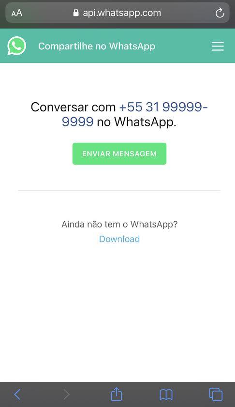configuracao api whatsapp