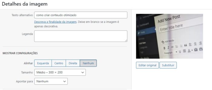 como criar conteudo otimizado