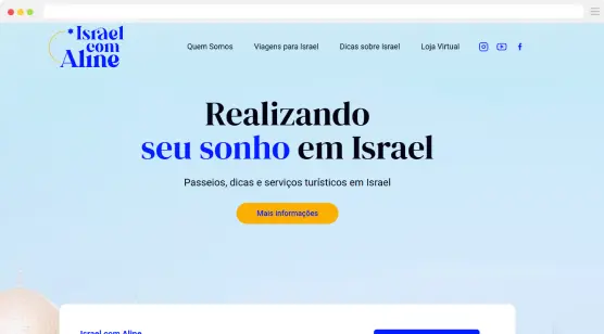 SITE DE VIAGENS PARA ISRAEL