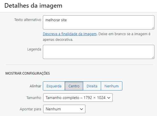 melhorar site melhorar site