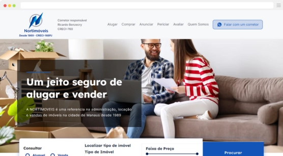 Site para Designer Gráfico