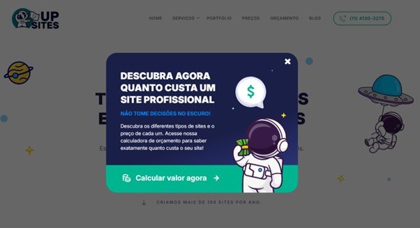 o que é modal em web design o que é modal em web design