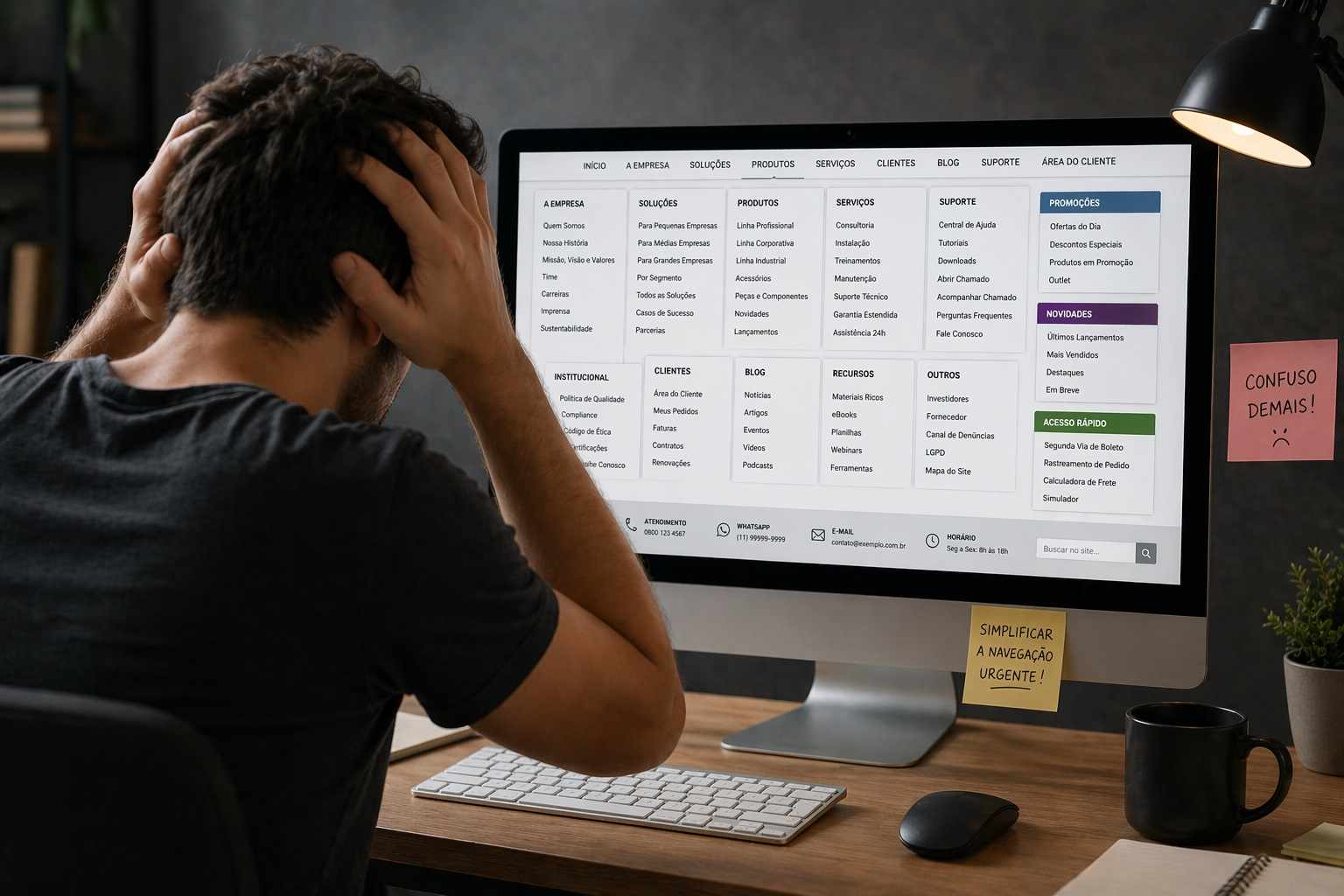 arquitetura de sites: 9 erros que impedem o site de crescer junto com a empresa arquitetura de sites: 9 erros que impedem o site de crescer junto com a empresa