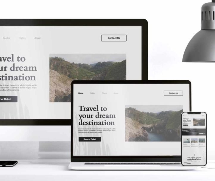 criar layout de site