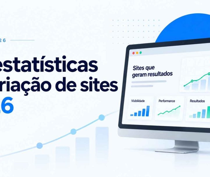 estatísticas e tendências de criação de sites