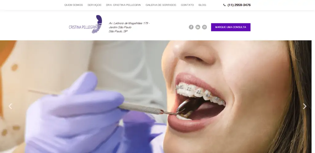 criacao de sites para dentistas