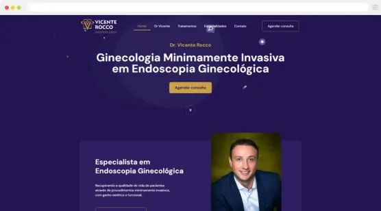 criação de site para médicos