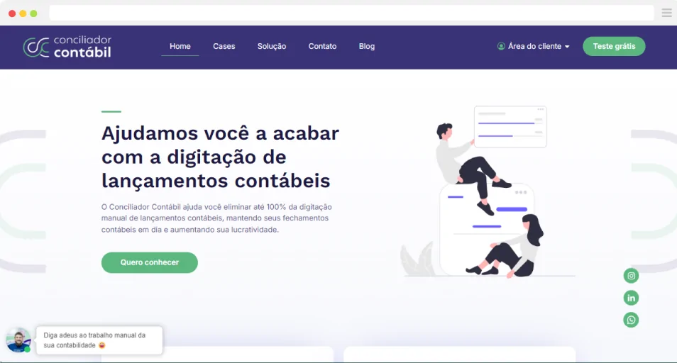 site para contabilidade