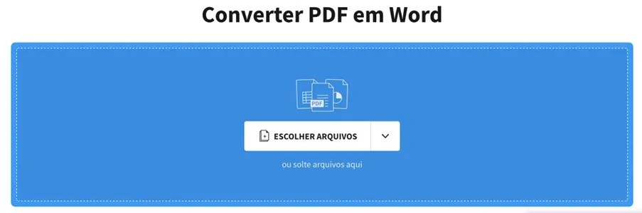 converter arquivos pdf para word