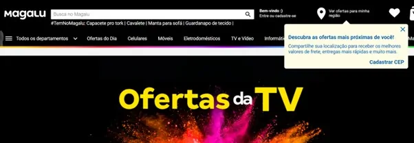 o que é modal em web design