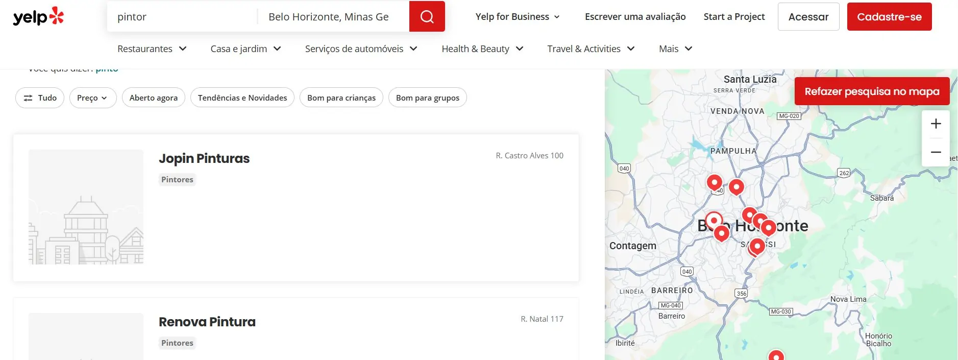 seo para prestadores de serviço