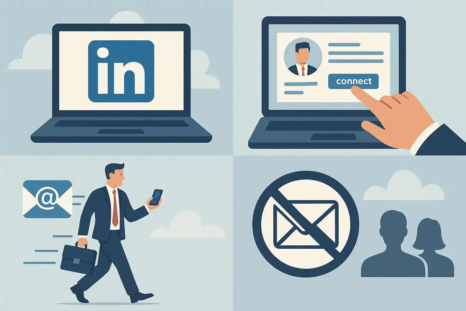 linkedin para cold outreach