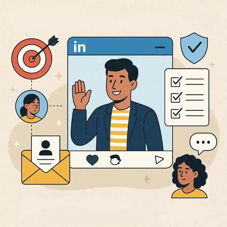 linkedin para cold outreach