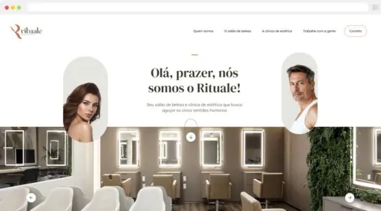 criação de site para clínicas de estética