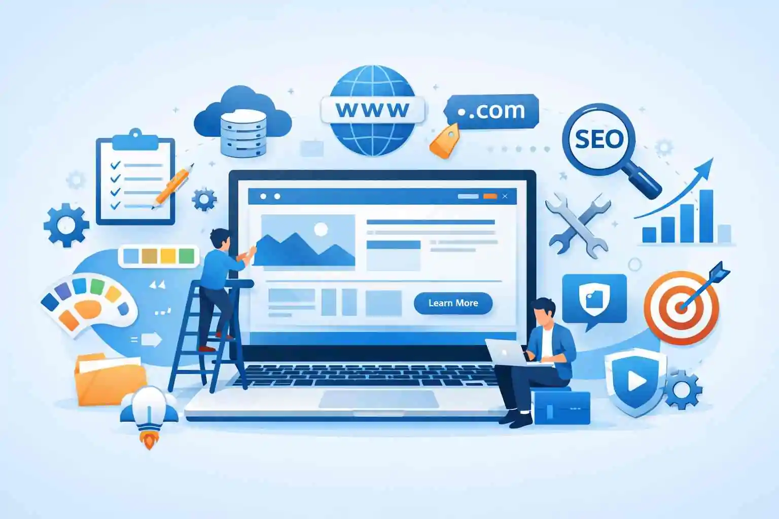 guia completo de criação de sites